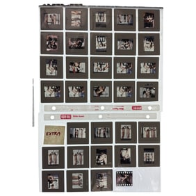 Vintage Original Movie Erotic Bondage Nude Pin Up Color Negatives 35MM