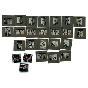 Vintage Original Movie Erotic Bondage Nude Pin Up Color Negatives 35MM