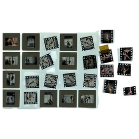Vintage Original Movie Erotic Bondage Nude Pin Up Color Negatives 35MM