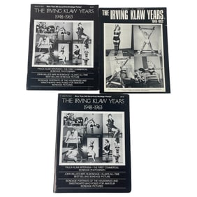 Vintage Rare Irving Klaw Years Magazines Lot of 3