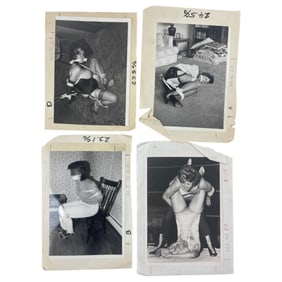 Vintage 60-70s Original Movie and Magazine Erotic Bondage Nude Pin Up Photos Lot