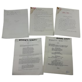 Vintage Bondage Fetish Nude Pin-Up Movie Scripts – Editor’s Collection Lot (Mistress Mickey,