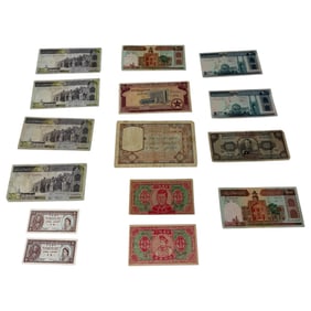 Vintage Banknotes From Around The World