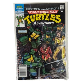 Vintage Teenage Mutant Ninja Turtles Adventures Comic