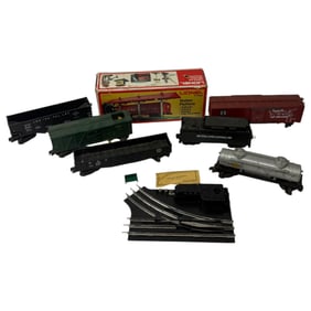 Vintage Toy Trains and Trolley Cars