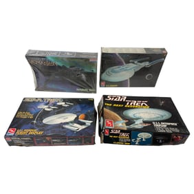 Vintage Star Trek StarShip Model Kits