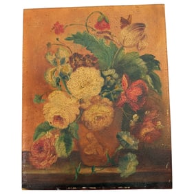 Vintage Dutch Goldn Age Era Still Life Painting from the 19th century art by June Wise