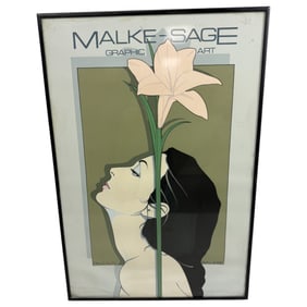 Malke-Sage Graphic art from 1981