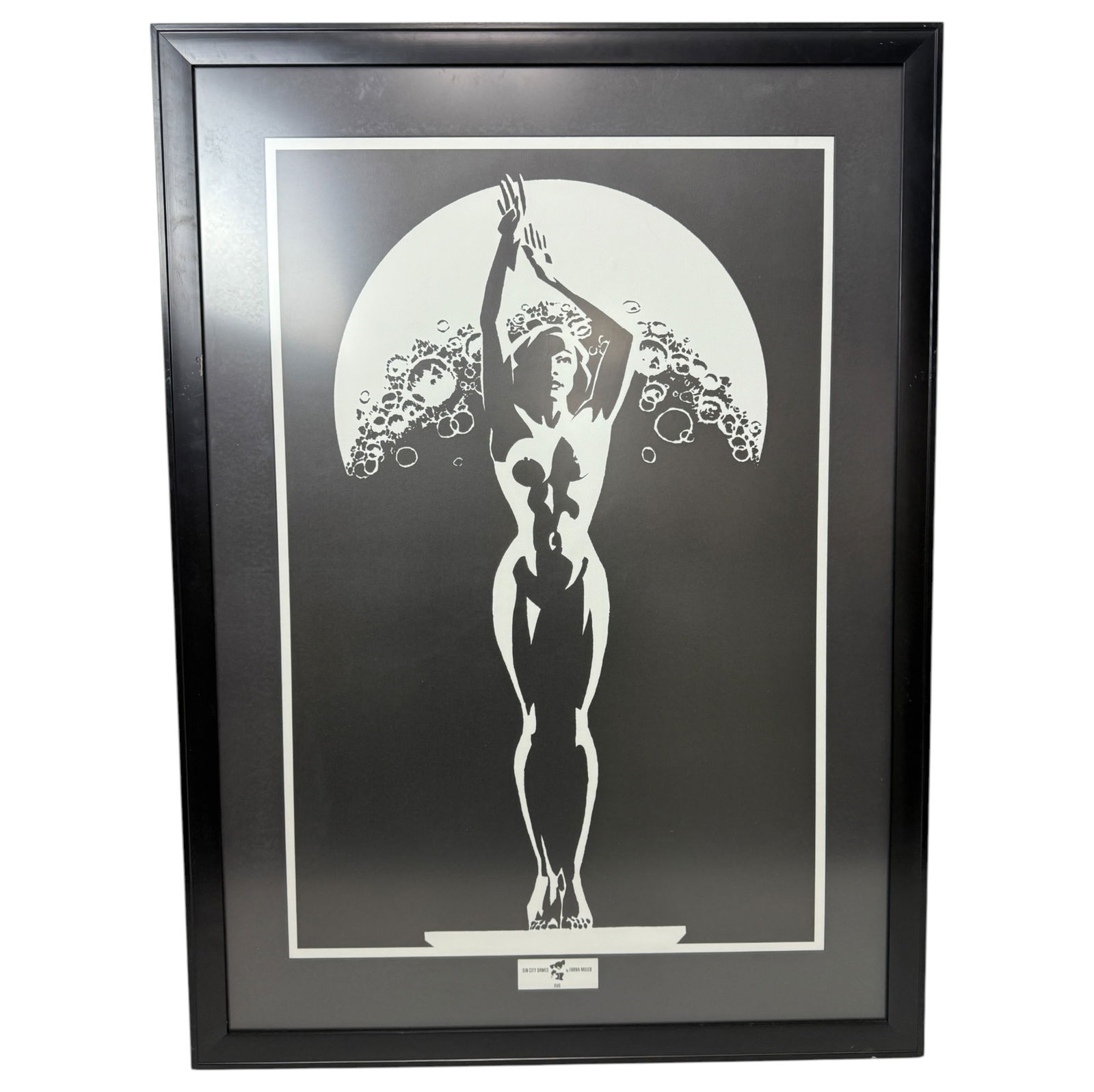 "Sin City Dames" serigrapgh by Frank Miller (1 of 3)