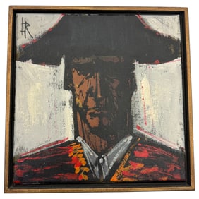 Colonial Soldier Painting from the 18th century