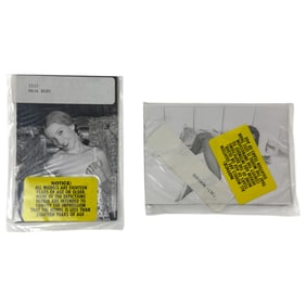 Vintage Erotic Nude Monique an Deja Bleu late 80s early 90 Bondage 4x5 Photograph Collection