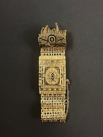Kamm Gold Filled Manual Wind Cocktail Watch Vintage Art Deco