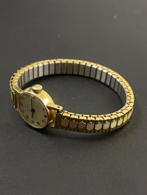 OMEGA 14K Gold Cocktail Manual Wind Watch