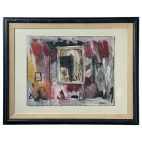 Larry Rivers (American, 1923–2002) – Collage on Paper, Signed and Dated 1984