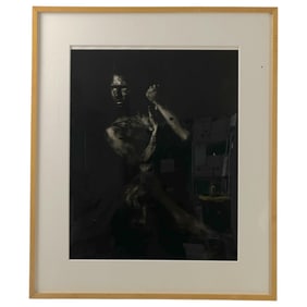 Greg Gorman (American, b. 1949) – Ulrik with Body Paint, Framed Photograph