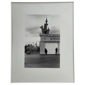 Charles Harbutt (1935-2015) - Coney Island Silver Gelatin Print Inscribed and Stamped on Verso