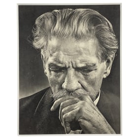 Yousuf Karsh (1908-2002) - Original Photogravure of Dr. Albert Schweitzer w/ COA