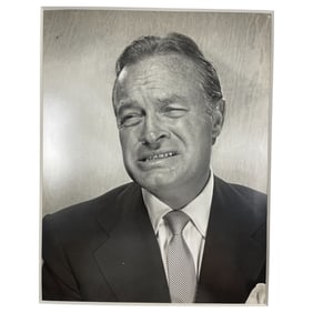 Philippe Halsman (1906-1979) - Original 1st Generation Silver Gelatin of Bob Hope c. 1950