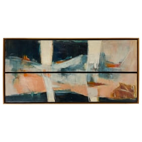 Willem de Kooning 1904 - 1997 Oil on Canvas Signed Lower Right (Attributed)