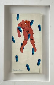 Tom Wesselmann (American, 1931–2004) – Untitled, Liquitex and Graphite on Paper, Signed
