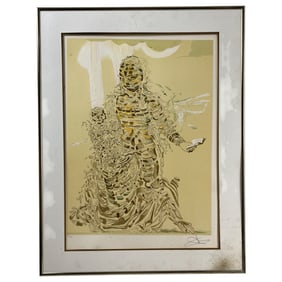Salvador Dalí (Spanish, 1904–1989) – Exploding Madonna, Pencil-Signed and Numbered Lithograph,