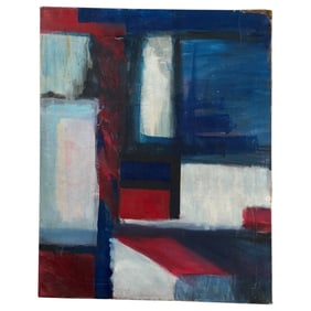 Attr. Hans Hofmann (American/German, 1880–1966) – Abstract Composition, Oil on Canvas, 24" x 30"