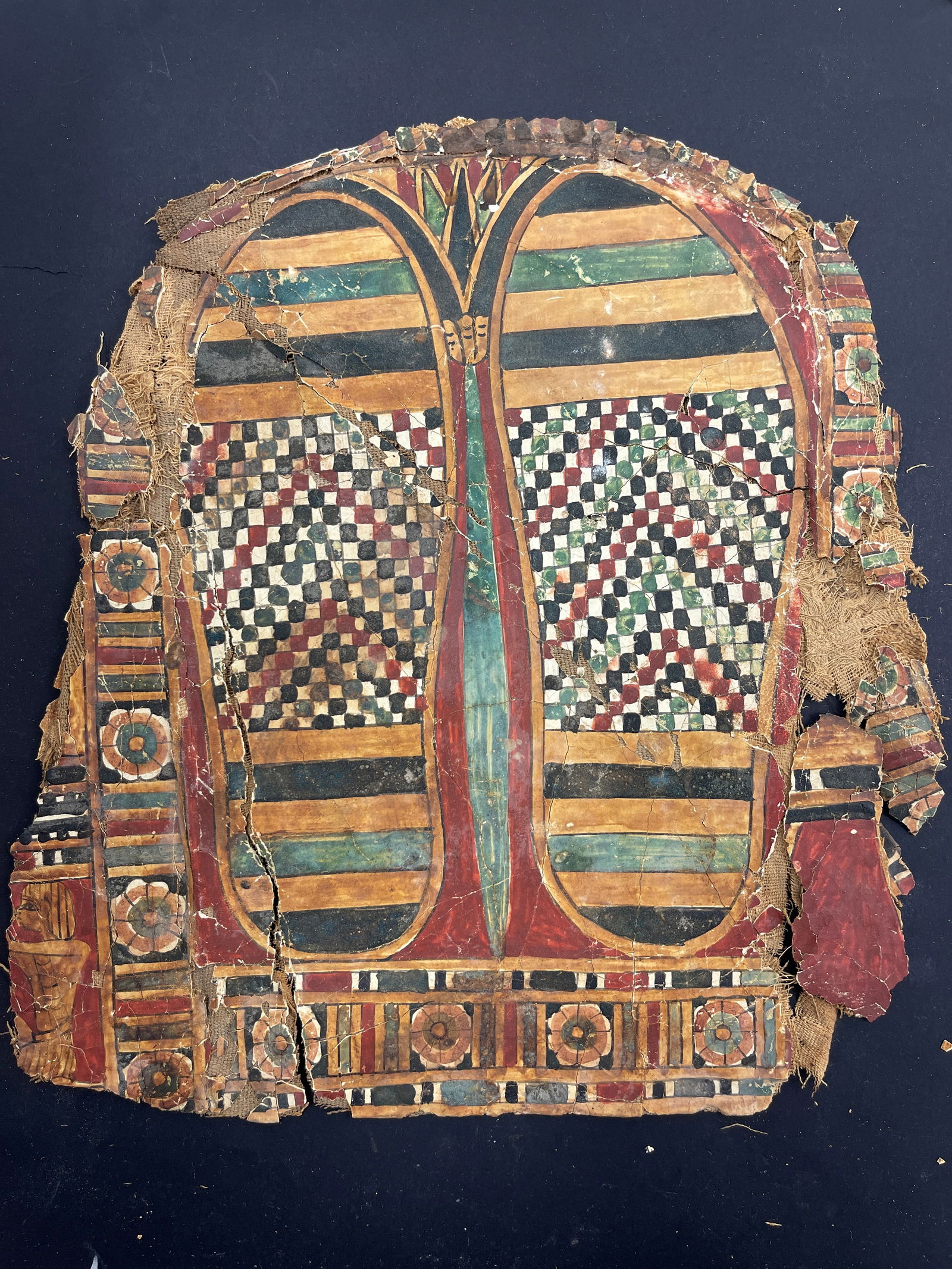 Ancient Egyptian Coptic Linen Textile Fragment (1 of 11)