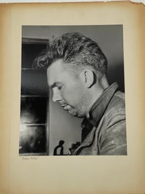 Bob Martin "Tired Killer" - Original Silver Gelatin Photograph of Clyde Parkhurst