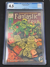 Fantastic Four #85 Marvel 1969 CGC 4.5 Comic Book