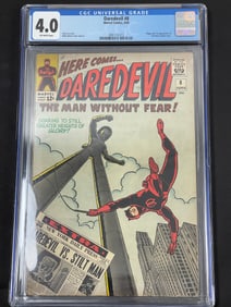 Daredevil #8 Marvel 1965 CGC 4.0 Comic 1st Stilt Man