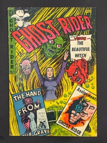 Ghost Rider #11 Golden Age Dick Ayers Cover High Grade Comic Book
