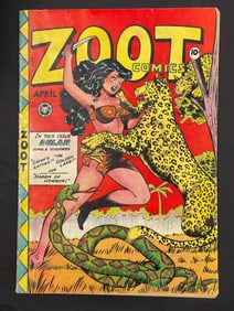 Very Rare Zoot Comics #13B 1948 Rulah High Grade Comic Book