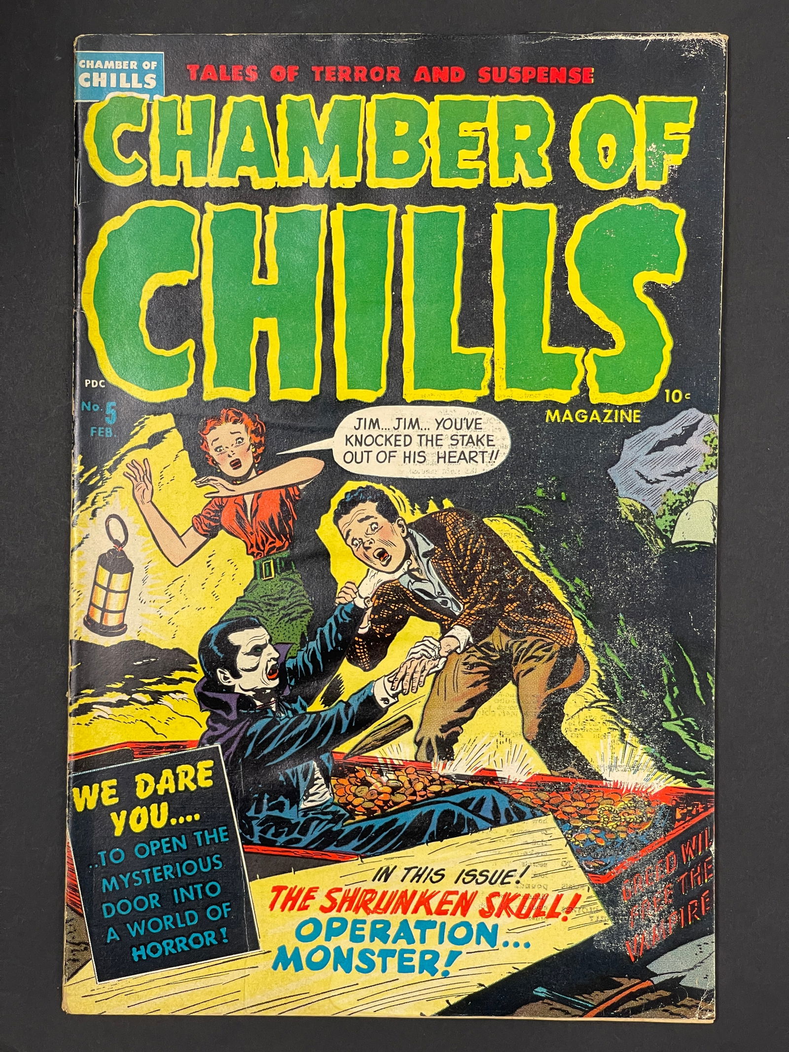 Chamber of Chills #5 Golden Age 1952 Comic Book (1 of 3)