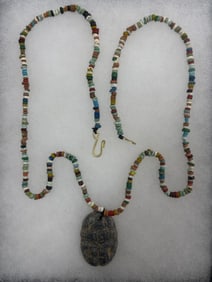 Ancient Mixed Stone and Bead Necklace