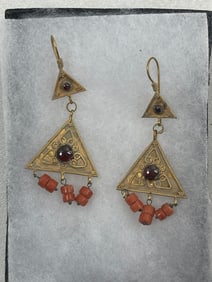 Ancient Gold Earring