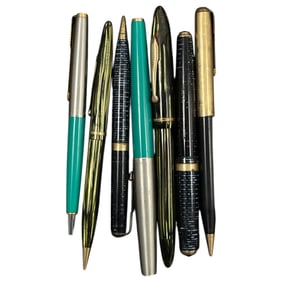Antique Vintage Pen Collection Lot Mostly For Parts