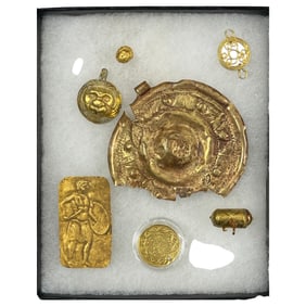 Ancient High Karat Gold Large Artifact Jewelry Collection Lot