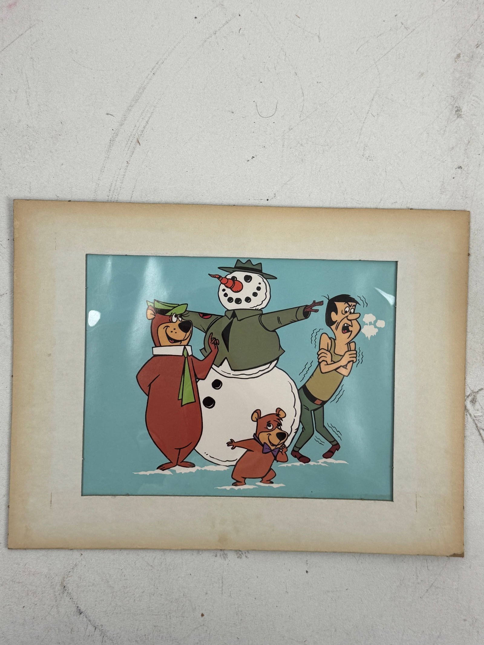 Original Hanna-Barbera Yogi Bear Animation Cel (1 of 2)