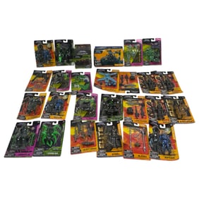 Assorted Collection of Final Faction Action Figures and Action Sets