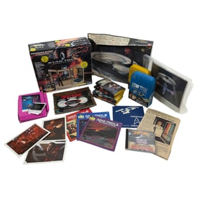 Star Trek Engineering playset and The Origional Series 1 and 2 Lot