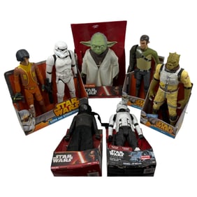 Collection Of Star Wars Big-Figs