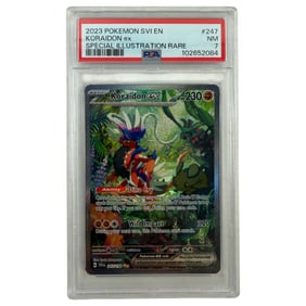 2023 Pokemon SVI EN Koraidon EX Card PSA Grade 7