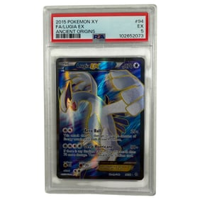 2015 Pokemon XY Lugia EX Card PSA Grade 5