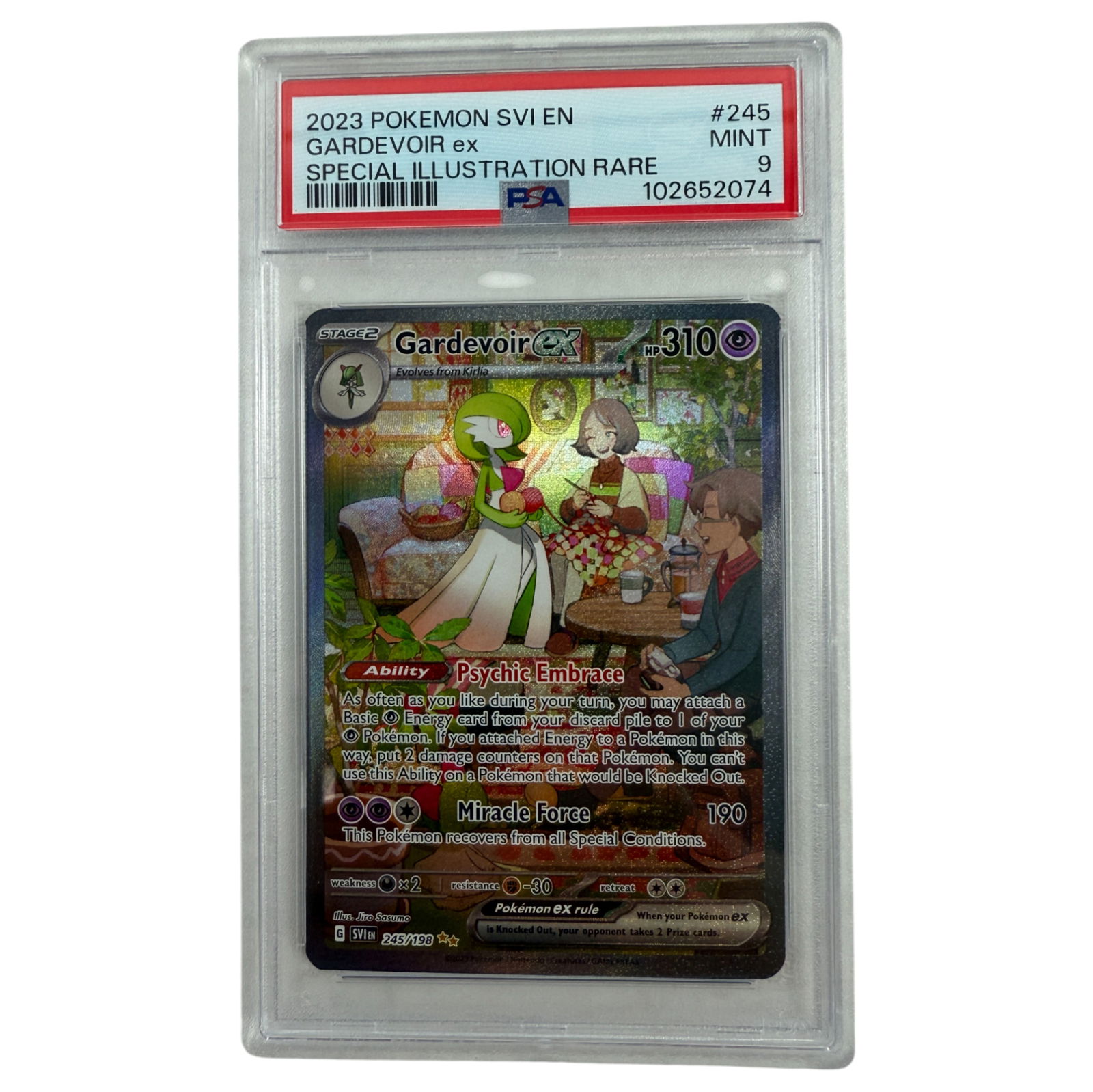 2023 Pokemon SVI EN Gardevoir EX PSA Grade 9 (1 of 2)