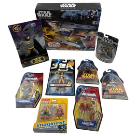 DC And Star Wars Toys Lot
