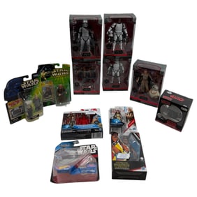 Collection Of Star Wars Toys and Figurines