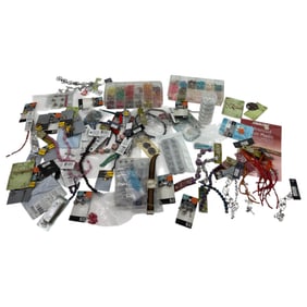 Lot of Gemstones and Jewelry Making Materials