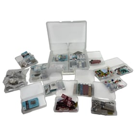 Lot of Gemstones and Jewelry Making Materials