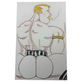 Randy Coleman Smoking Mans Behind