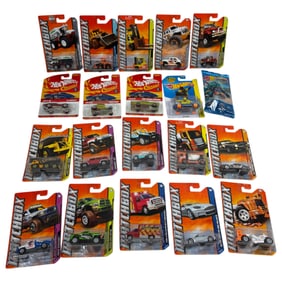 Hot Wheels and Matchbox & Muscle Machines MBX Metal Cars Lot